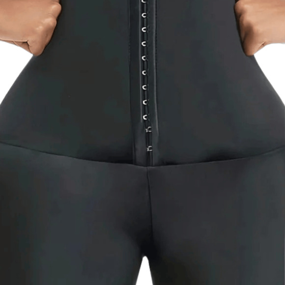 Sauna shorts waist trainer size large - Picture 3 of 6